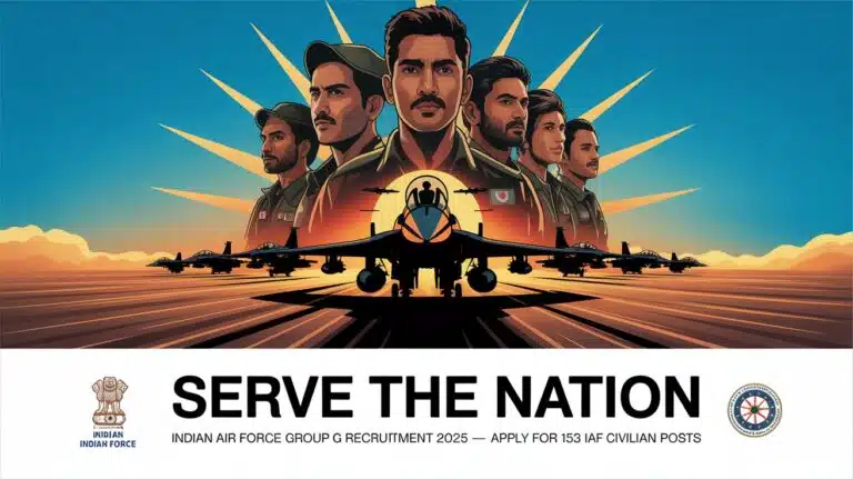 Indian Air Force Group C Recruitment 2025, Apply For 153 IAF Civilian Posts