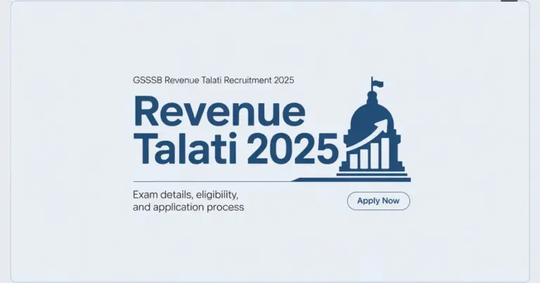 Revenue Talati Recruitment 2025