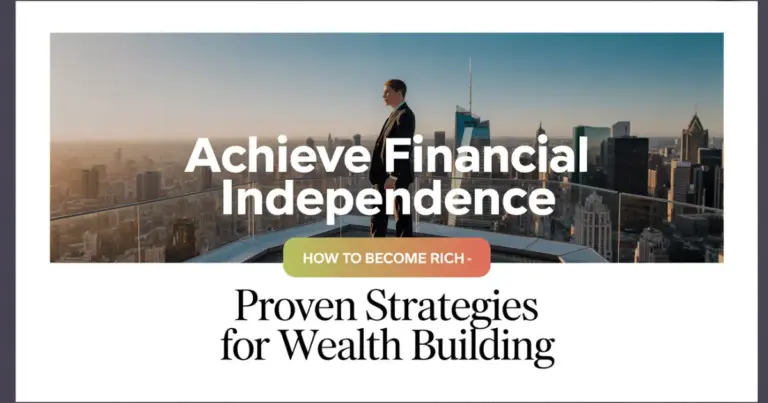 How to Become Rich