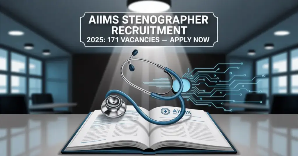 AIIMS Stenographer Recruitment 2025