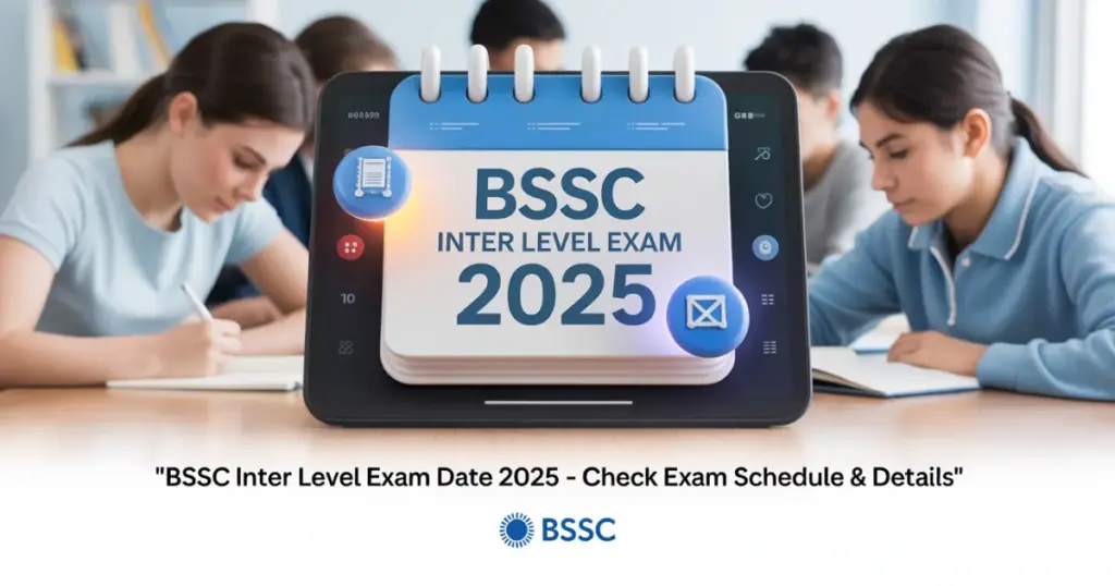 BSSC Inter Level Exam Date 2025